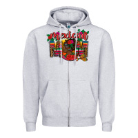 Heather Grey mexican mom Zipper Hoodie - CTS Tumbler Store