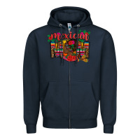 Navy mexican mom Zipper Hoodie - CTS Tumbler Store