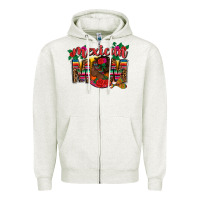 Oatmeal Heather mexican mom Zipper Hoodie - CTS Tumbler Store