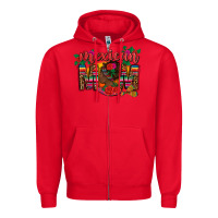 Red mexican mom Zipper Hoodie - CTS Tumbler Store