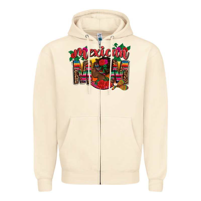 Mexican Mom Zipper Hoodie by CTS Tumbler Store | Teevron