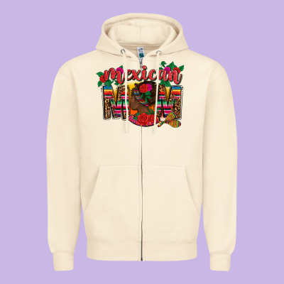 Mexican Mom Zipper Hoodie Designed By Cts Tumbler Store