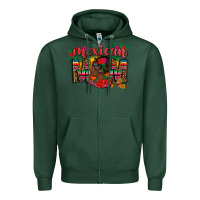 Sports Green mexican mom Zipper Hoodie - CTS Tumbler Store