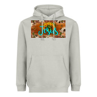 Moon Dust jesus Heavyweight Hoodie - JahusDesignShop