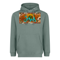 Sage jesus Heavyweight Hoodie - JahusDesignShop