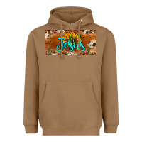 Toasted Coconut jesus Heavyweight Hoodie - JahusDesignShop