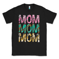 Mom Mom Mom Mothers Day Classic Tee | Teevron