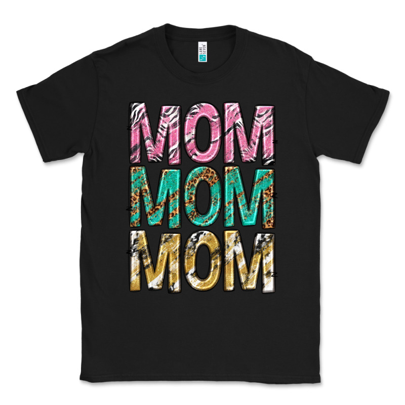 Mom Mom Mom Mothers Day Classic Tee by texasbilliewilder | Teevron