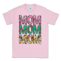 Bubblegum Pink mom mom mom mothers day Classic Tee - texasbilliewilder