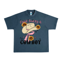 Midnight Navy cupid find me a cowboy Urban Heavy Tee - MaliasSmallBusiness