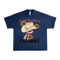 Navy cupid find me a cowboy Urban Heavy Tee - MaliasSmallBusiness