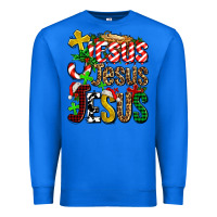 True Royal jesus jesus jesus Premium Sweatshirt - AdoDesignShop