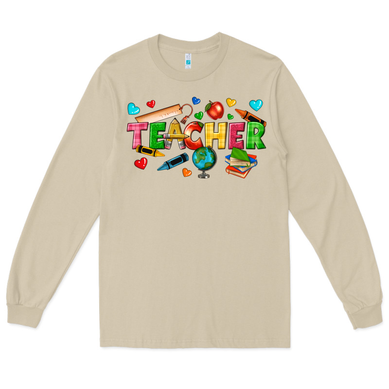 Teacher Long Sleeve Tee by texasbilliewilder | Teevron