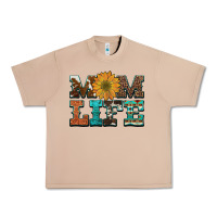 Burro western cowhide leopard turquoise  leather aztec sunflower mom Urban Heavy Tee - Artiststas