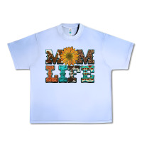 Grape Ice western cowhide leopard turquoise  leather aztec sunflower mom Urban Heavy Tee - Artiststas