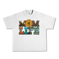 Lunar Rock western cowhide leopard turquoise  leather aztec sunflower mom Urban Heavy Tee - Artiststas