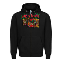 Black mexican mom Zipper Hoodie - CTS Tumbler Store