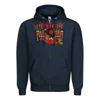 Navy mexican mom Zipper Hoodie - CTS Tumbler Store