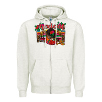 Oatmeal Heather mexican mom Zipper Hoodie - CTS Tumbler Store