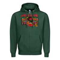 Sports Green mexican mom Zipper Hoodie - CTS Tumbler Store