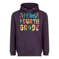 Plum team fourth grade Heavyweight Hoodie - JahusDesignShop