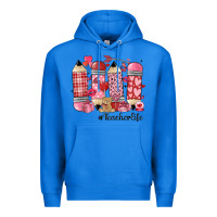 True Royal valentines day teacher life Premium Hoodie - MaliasSmallBusiness