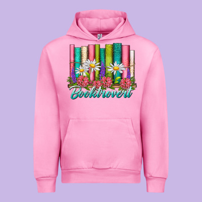 Booktrovert Urban Hoodie Designed By Nancycooperartshop