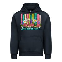 Navy booktrovert Urban Hoodie - NancyCooperArtShop