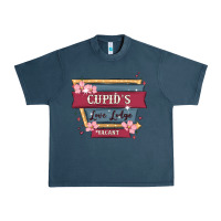 Midnight Navy cupid's love lodge Urban Heavy Tee - MaliasSmallBusiness