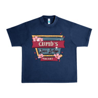 Navy cupid's love lodge Urban Heavy Tee - MaliasSmallBusiness