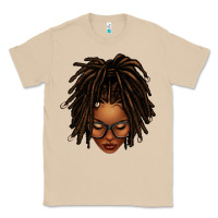 Mushroom afro locs messy bun Classic Tee - texasbilliewilder