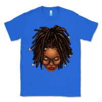 True Royal afro locs messy bun Classic Tee - texasbilliewilder