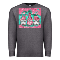 Charcoal Heather valentines day gnomes Premium Sweatshirt - Jasminsmagicworld