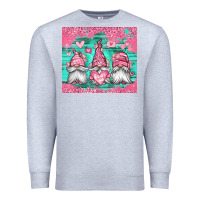 Heather Grey valentines day gnomes Premium Sweatshirt - Jasminsmagicworld