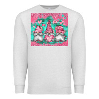 Oatmeal Heather valentines day gnomes Premium Sweatshirt - Jasminsmagicworld