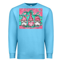 Ocean Blue valentines day gnomes Premium Sweatshirt - Jasminsmagicworld