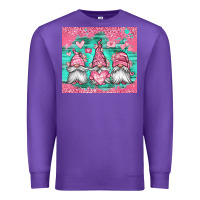 Purple valentines day gnomes Premium Sweatshirt - Jasminsmagicworld