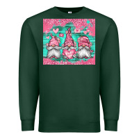 Sports Green valentines day gnomes Premium Sweatshirt - Jasminsmagicworld
