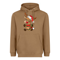 Toasted Coconut baby christmas reindeer Heavyweight Hoodie - AdoDesignShop