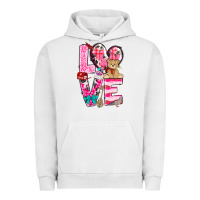 Pigment Lunar Rock love valentines day Urban Hoodie - NancyCooperArtShop