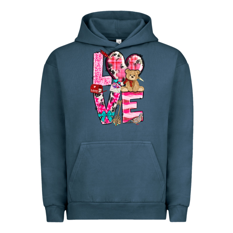 Love Valentines Day Urban Hoodie by NancyCooperArtShop | Teevron