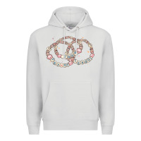 Dove Grey 100 days of school friendship bracelet Premium Hoodie - MaliasSmallBusiness