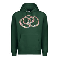 Sports Green 100 days of school friendship bracelet Premium Hoodie - MaliasSmallBusiness