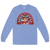 Colony Blue valentine's day cupid rainbow Long Sleeve Tee - RanaPortraitStore