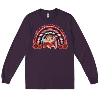 Plum valentine's day cupid rainbow Long Sleeve Tee - RanaPortraitStore