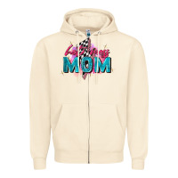 Sandshell hot mess mom Zipper Hoodie - Zillion Design Studio