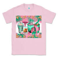 Bubblegum Pink nurse coffee cups Classic Tee - Zillion Design Studio