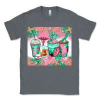 Charcoal Heather nurse coffee cups Classic Tee - Zillion Design Studio