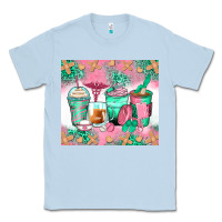 Dusty Blue nurse coffee cups Classic Tee - Zillion Design Studio