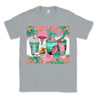 Heather Grey nurse coffee cups Classic Tee - Zillion Design Studio